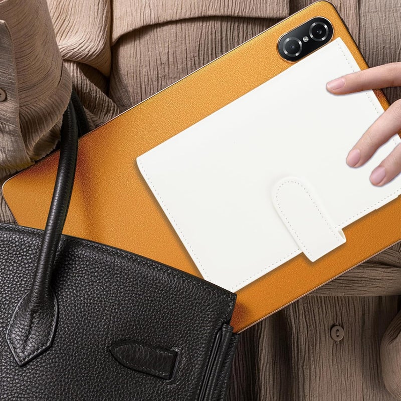 NICOOTHBudget Binder Cash Envelopes A6 Money Saving Binder with Zipper envelopes (White) - Image 3